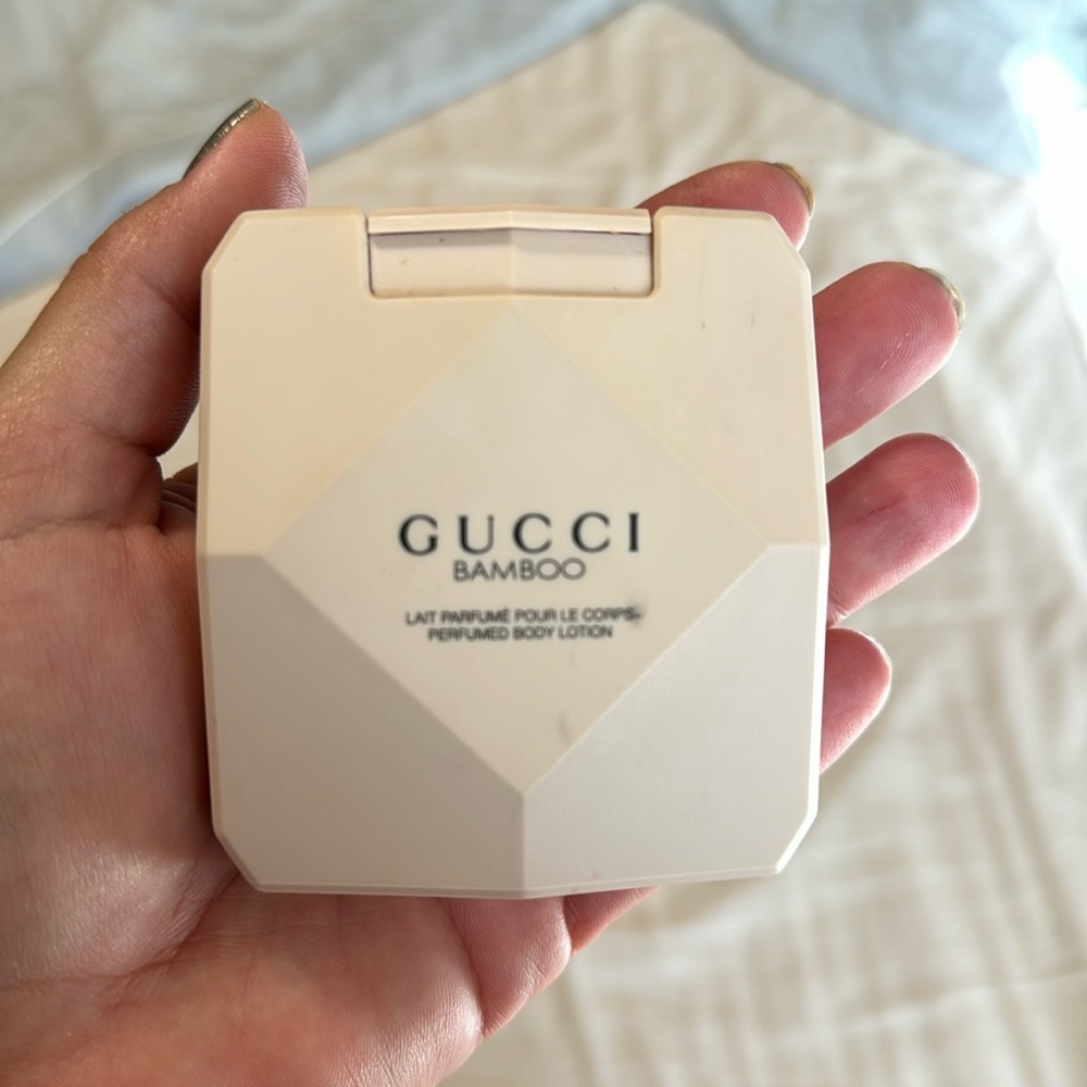 GUCCI Bamboo 1/2 HALF bottle 100ml perfumed body lotion